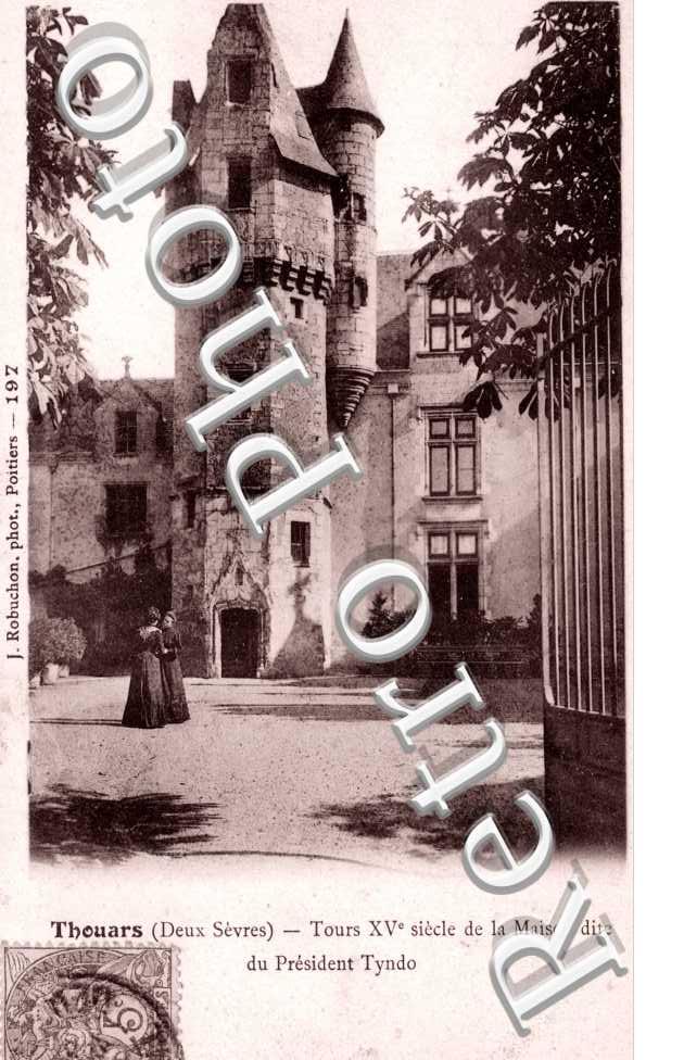la Tour du XVeme siecle de la Maison dite du President Tyndo