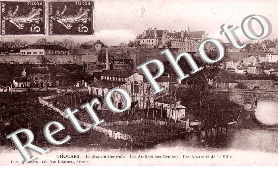 la Maison Centrale, les Ateliers des Detenus, les Abattoirs de la Ville