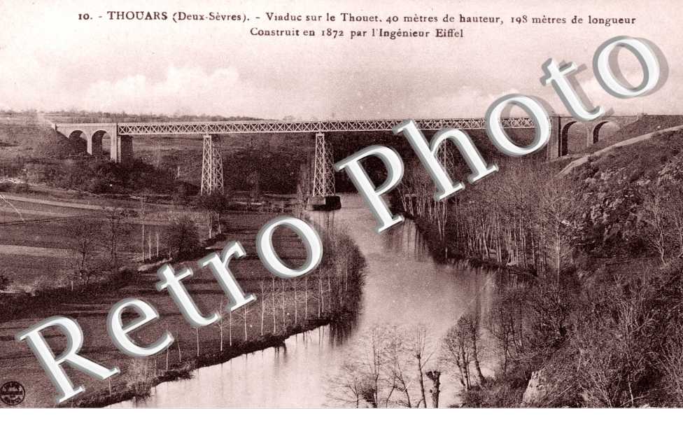 Viaduc sur le Thouet construit par l&#039;Ingenieur Eiffel
