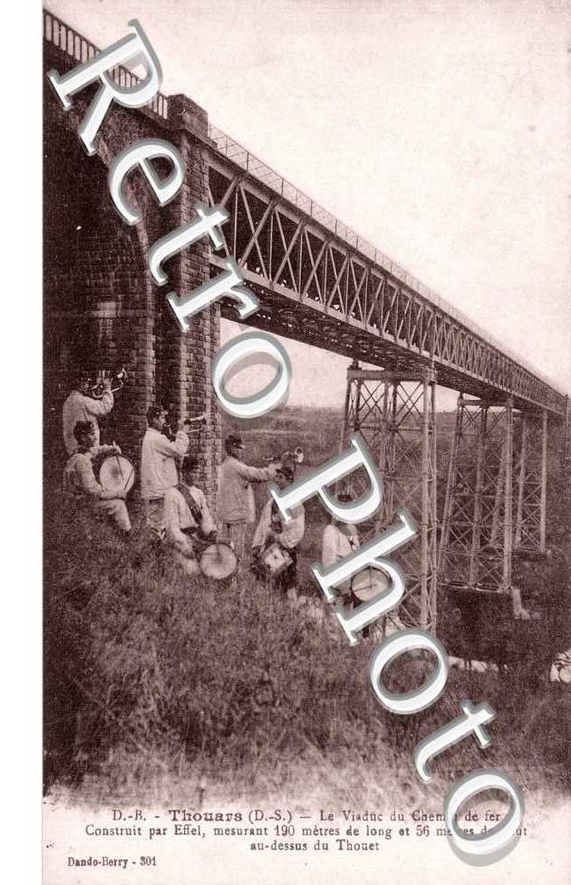 le Viaduc du Chemin de Fer construit par Eiffel
