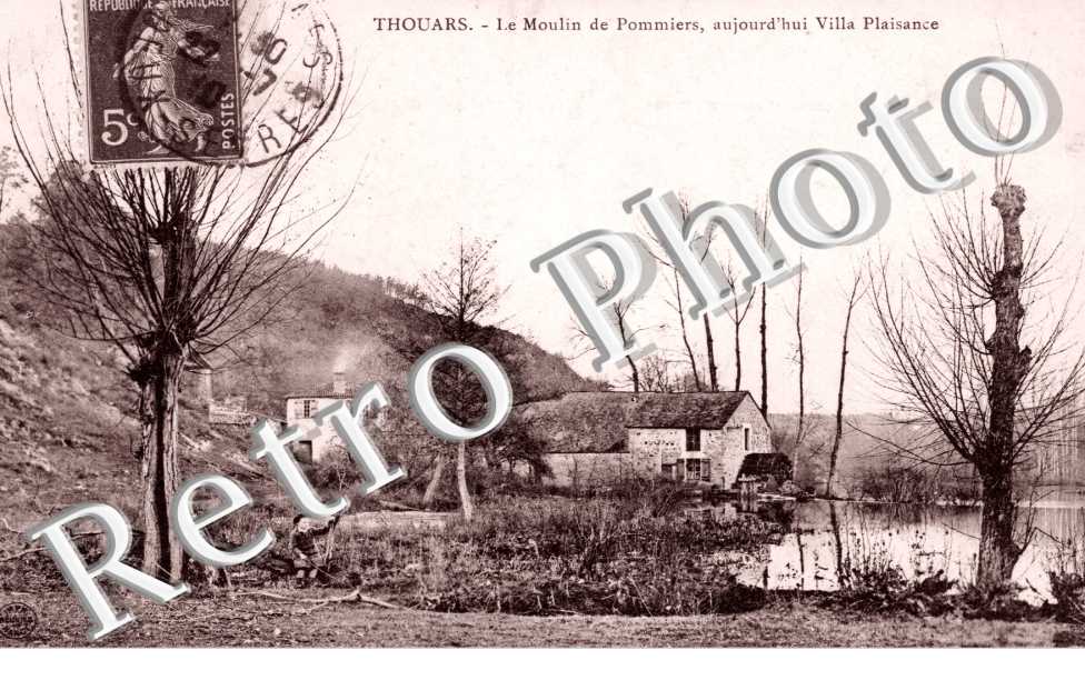 le Moulin de Pommiers, aujourd&#039;hui Villa Plaisance