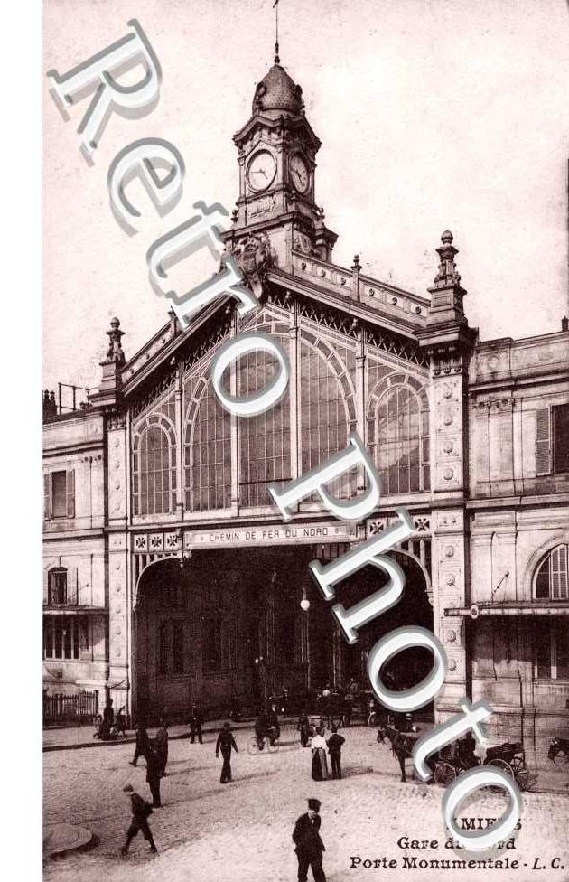 la Gare du Nord, la Porte Monumentale