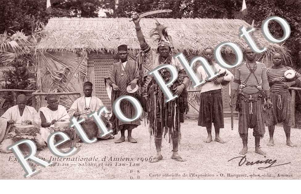 Exposition Internationale 1906, Village Sénégalais