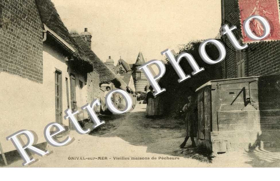 Onival - Vieilles maisons de pecheurs
