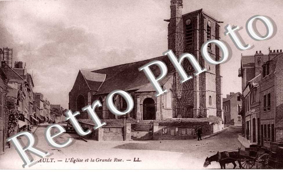 Onival - l'Eglise et la grande rue