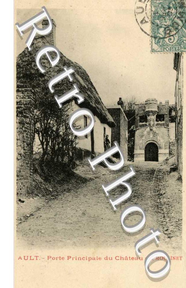 Porte Principale du Château du Moulinet