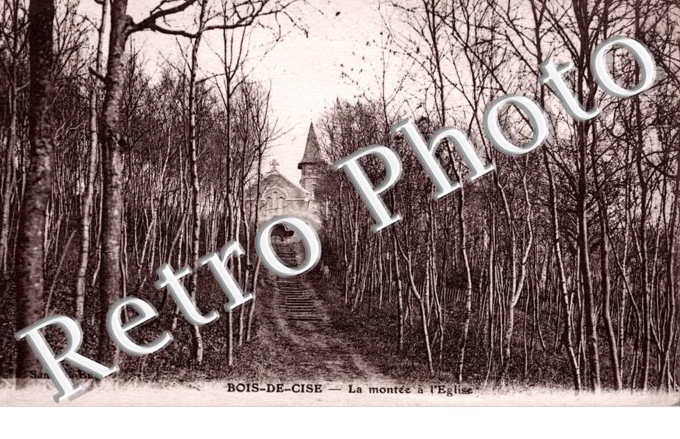 Bois de Cise - la montee a l'eglise