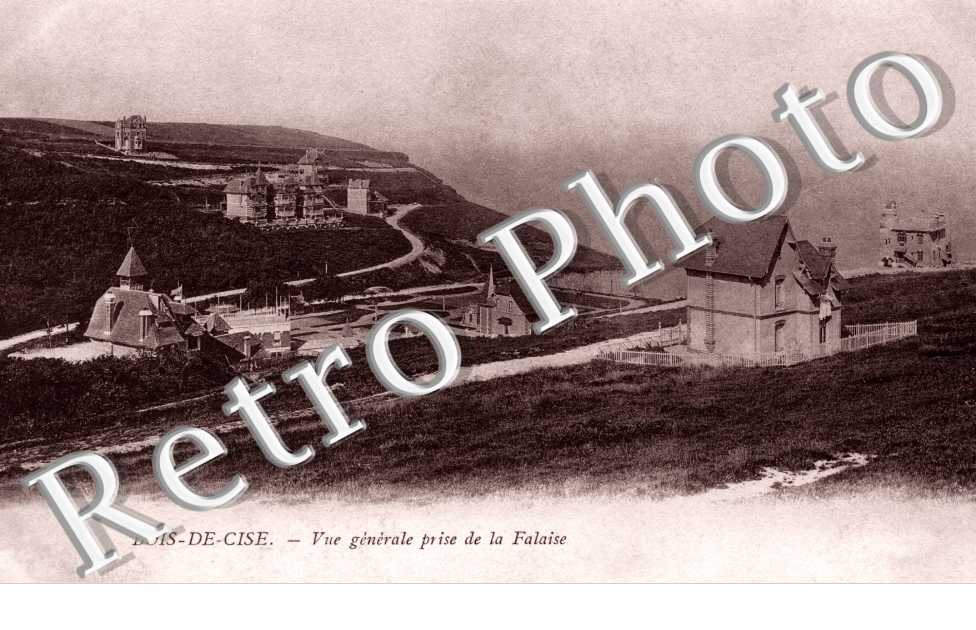 Bois de Cise - vue generale prise de la falaise