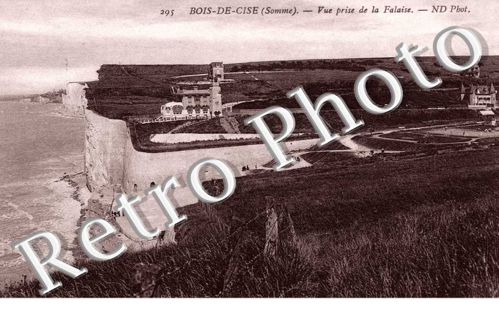 Bois de Cise - vue prise de la falaise