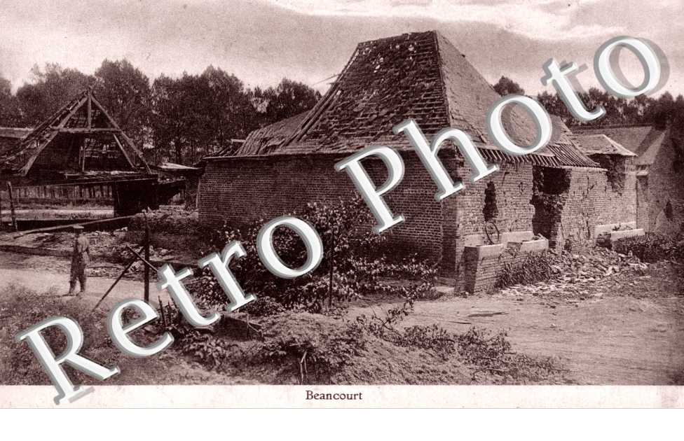 ( le village detruit )