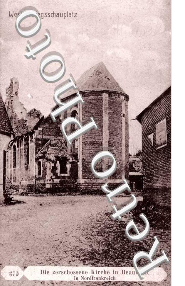 Die zerschossene Kirche