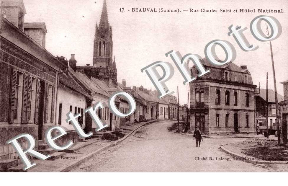 Rue Charles Saint et Hotel National