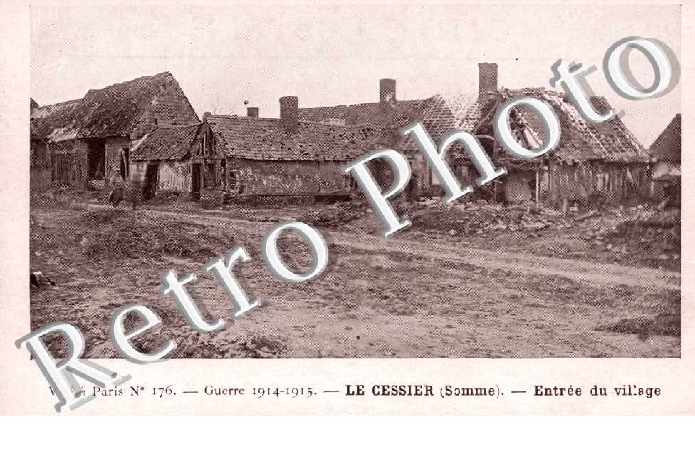 le Cessier, Entree du Village