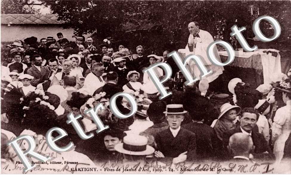 Fetes de Jeanne d&#039;Arc, Allocution de M. le Cure