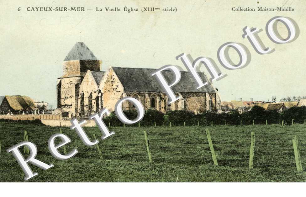 La vieille église en 1911