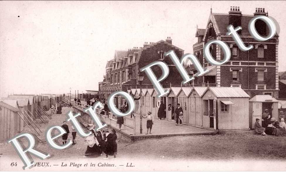 la plage et les cabines