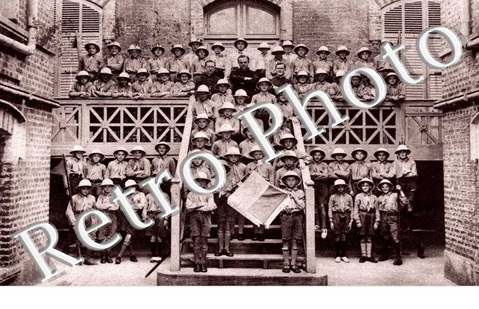 Colonie Notre-Dame. Groupe de Colons