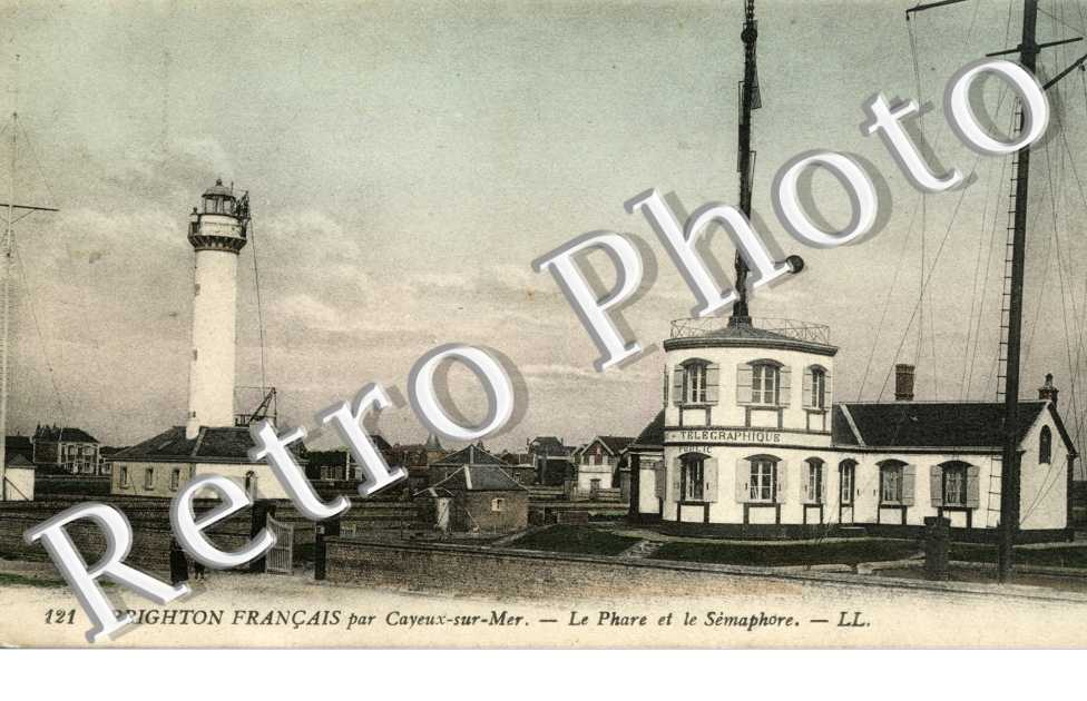 Brighton Francais Le phare et le semaphore