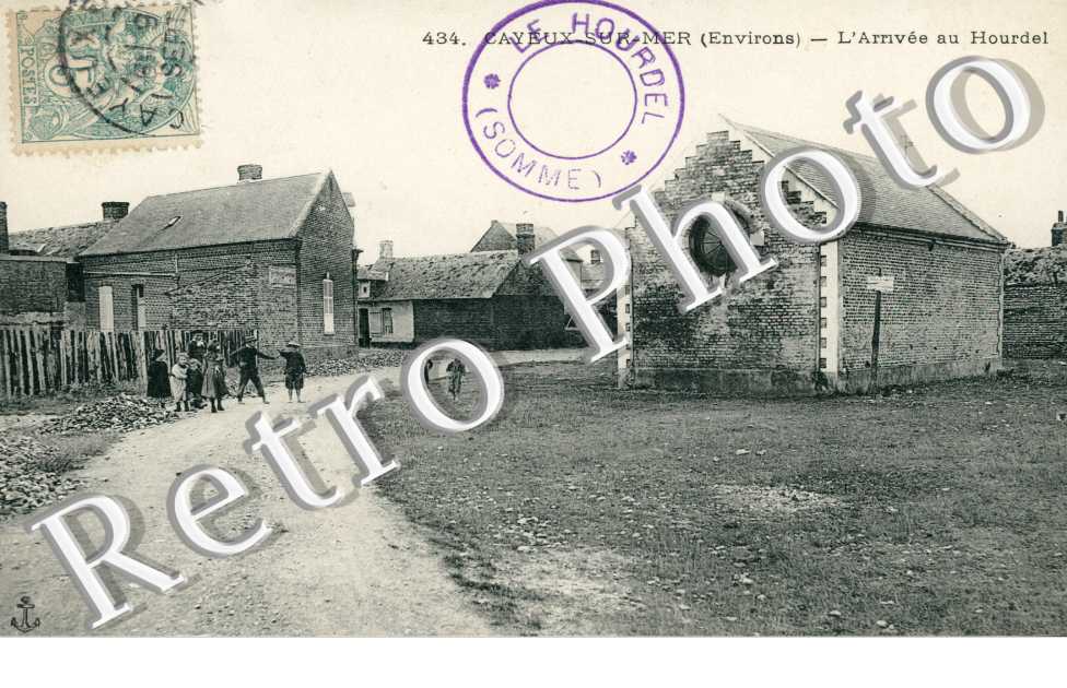 L&#039;arrivee au  Hourdel