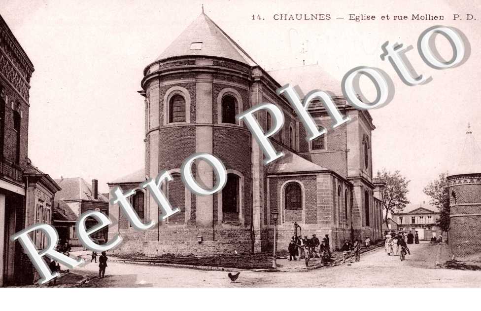 Eglise et rue Mollien