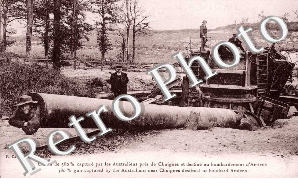 Canon capture par les australiens
