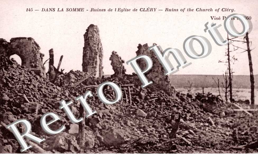 Ruines de l&#039;eglise de Clery