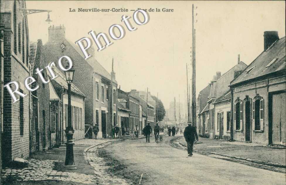 Rue de la Gare, la Neuville-sur-Corbie