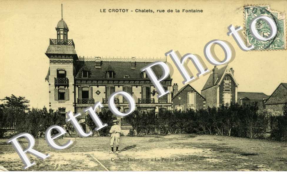 Chalets, rue de la Fontaine