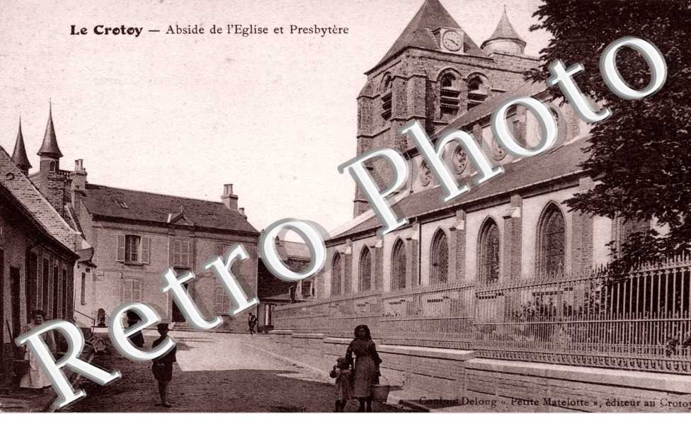 Abside de l'eglise et presbytere