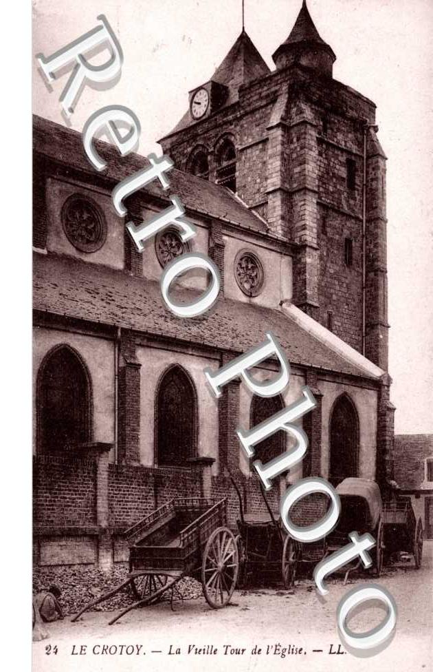la vieille tour de l'eglise