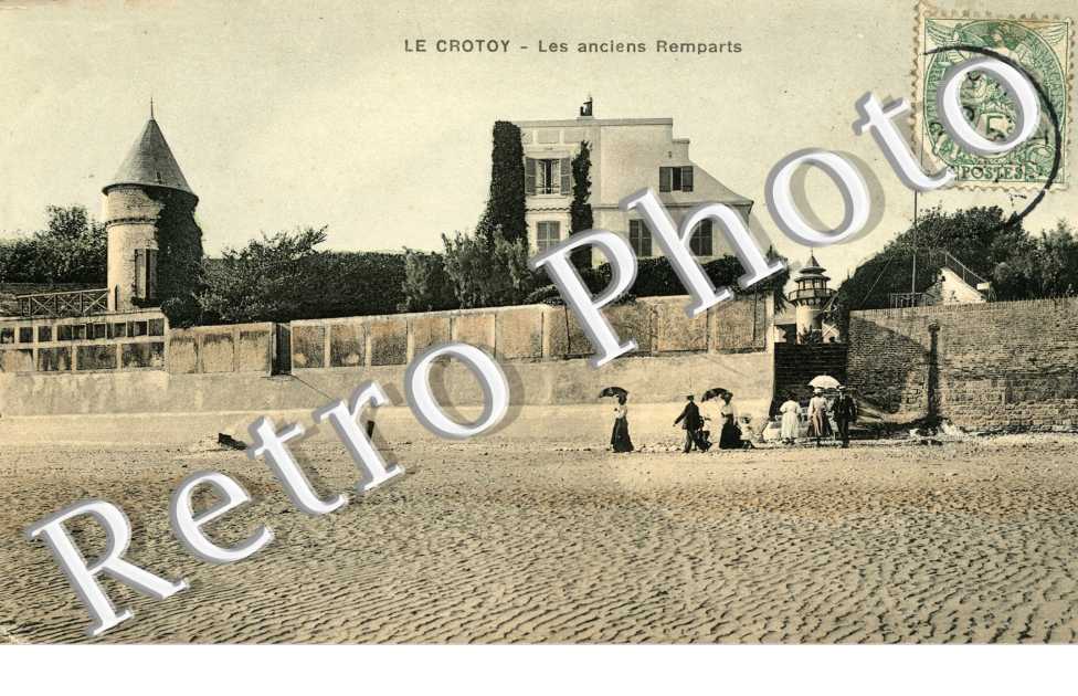 Les anciens remparts en 1907