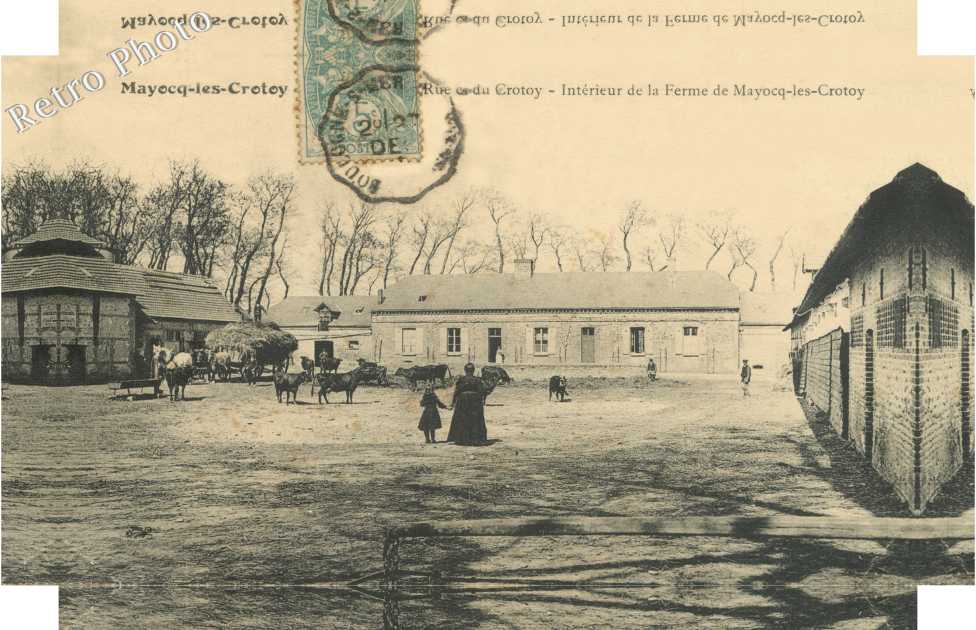 Mayocq-les-Crotoy. Intérieur de la ferme
