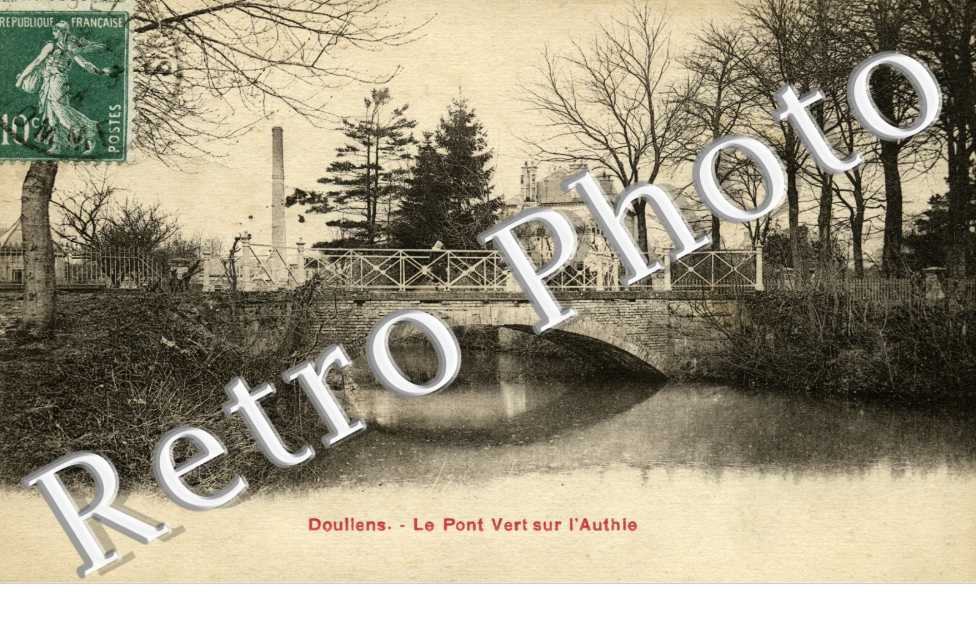le pont vert sur l'Authie