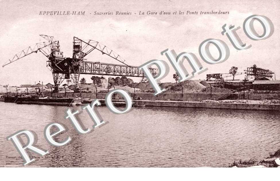 Sucreries reunies, la Gare d&#039;eau et les Ponts transbordeurs
