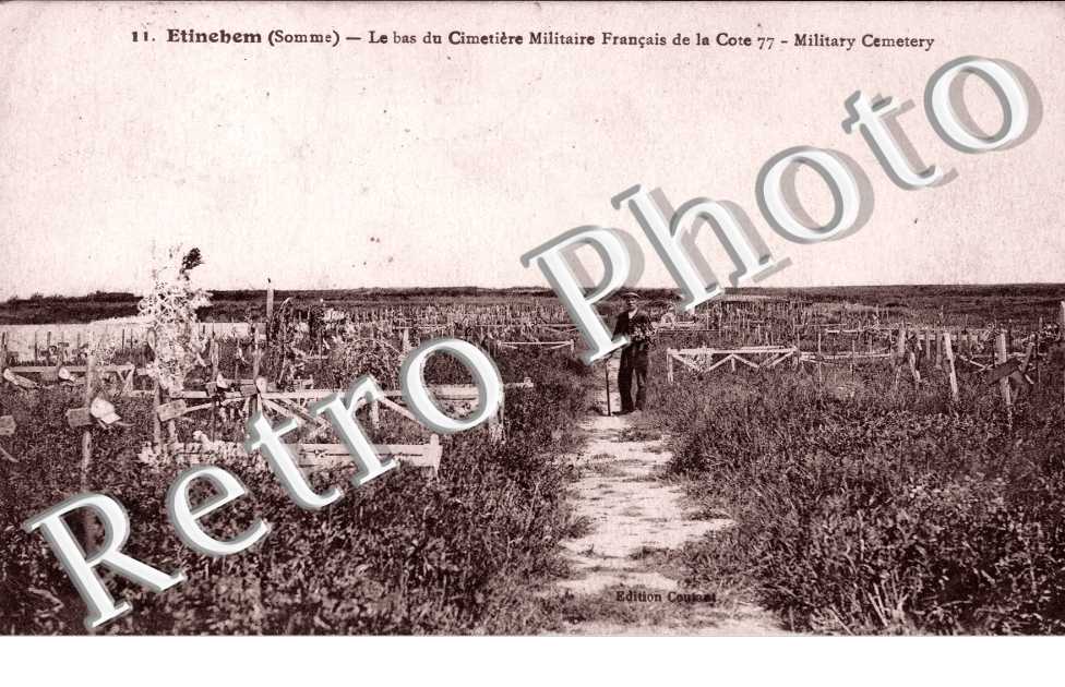 Le Bas du Cimetière Militaire Français