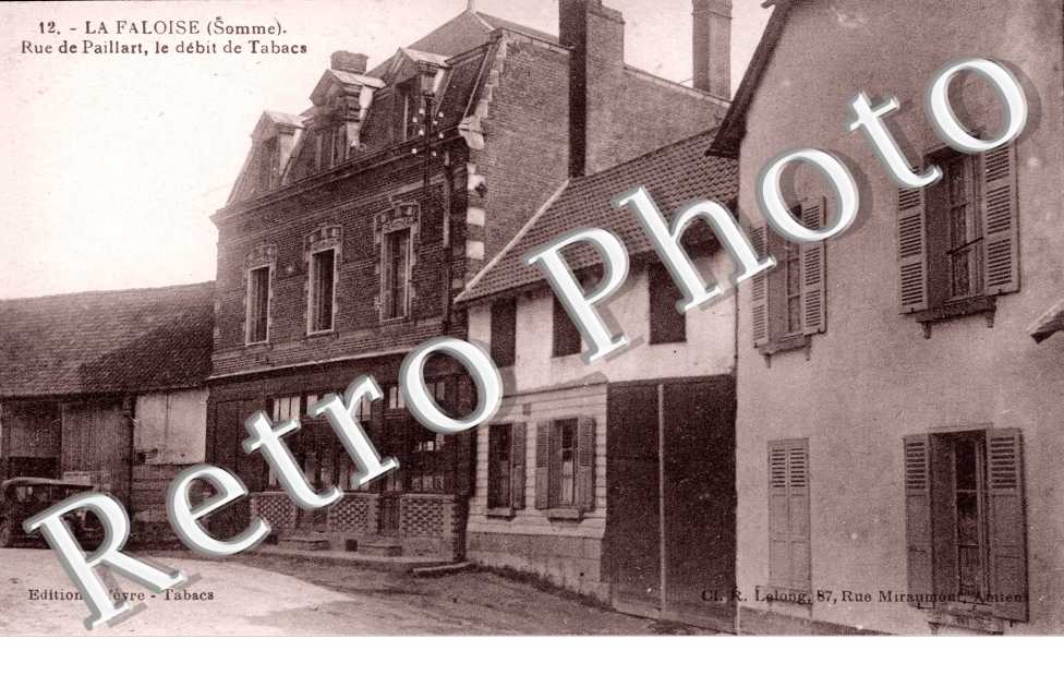 Rue Paillart, debit de Tabacs