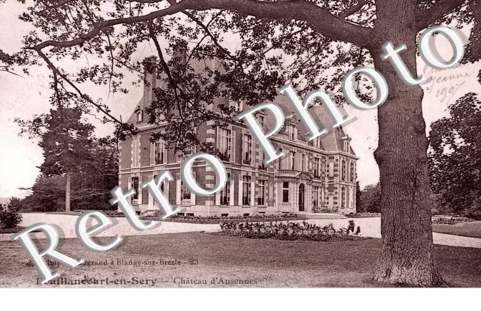 Bouillancourt en Sery, Chateau d&#039;Ausennes