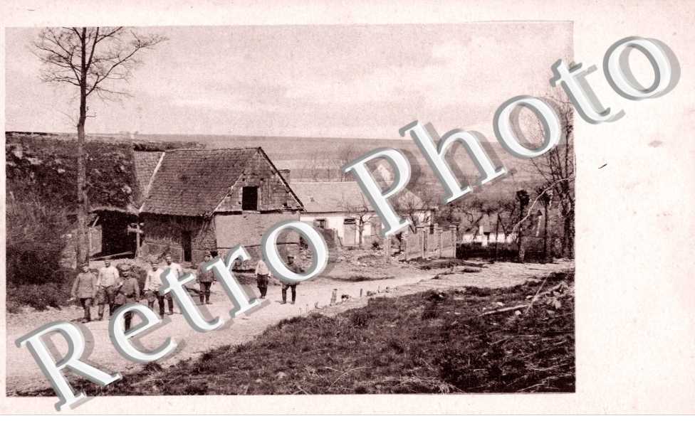 (le village detruit)