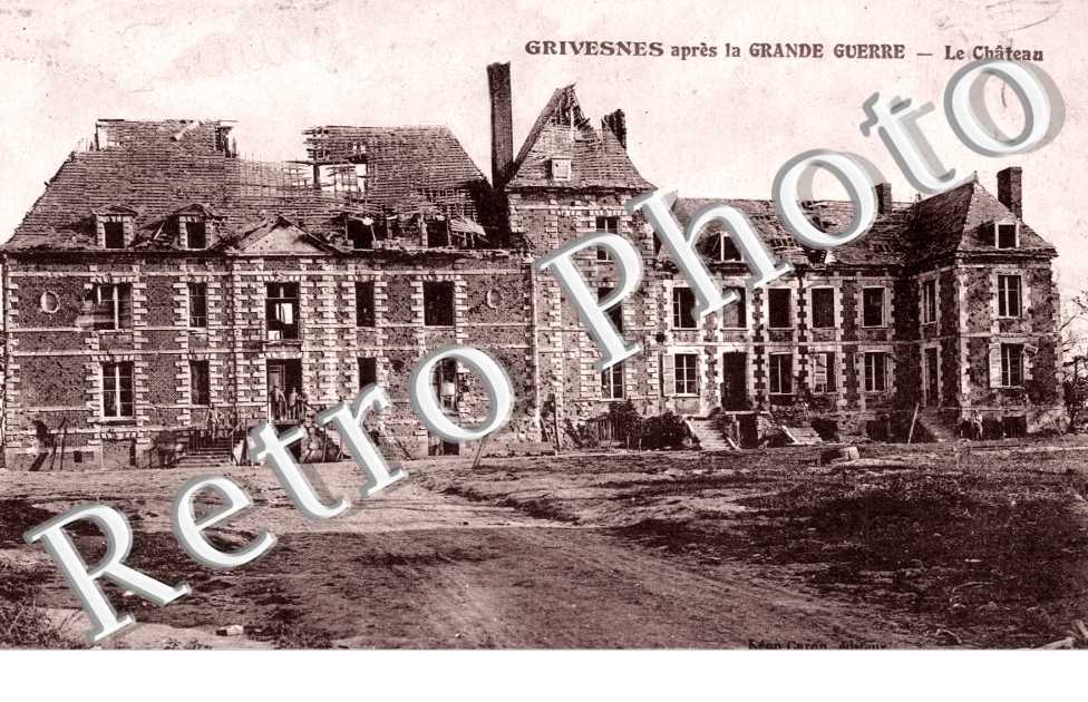 Le Chateau apres la Guerre