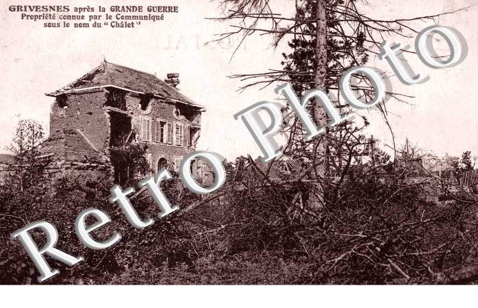 Le Chalet apres la Guerre