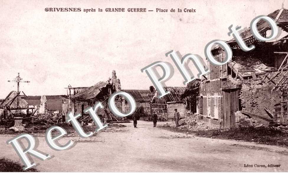 Place de la Croix apres la Guerre