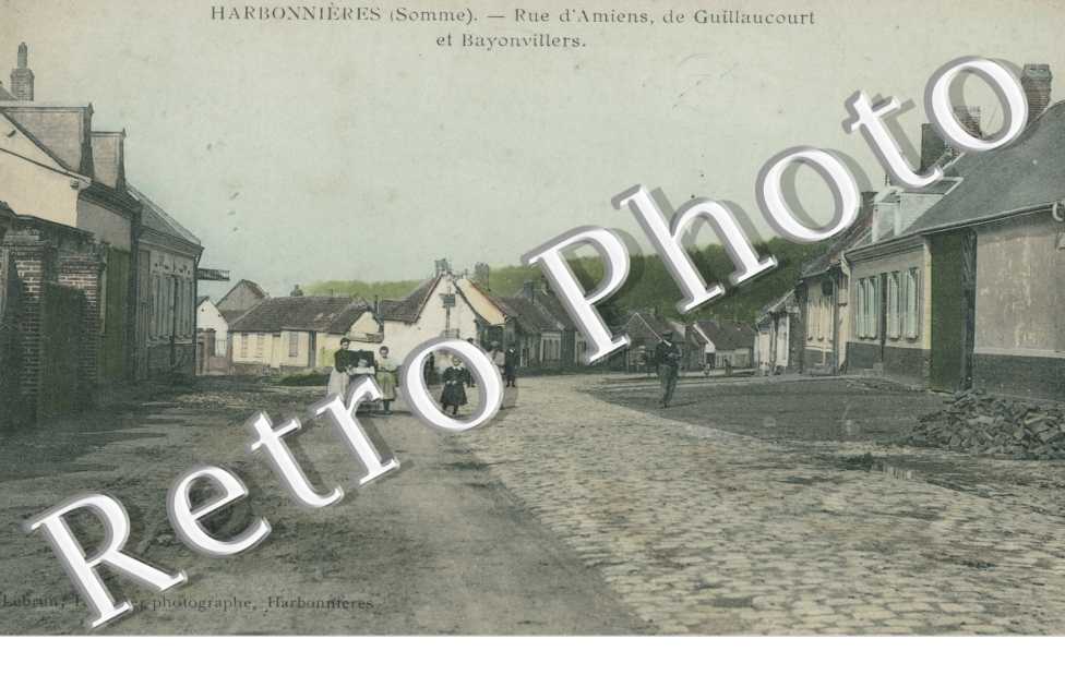 rue d&#039;Amiens de Guillaucourt et Bayonvillers