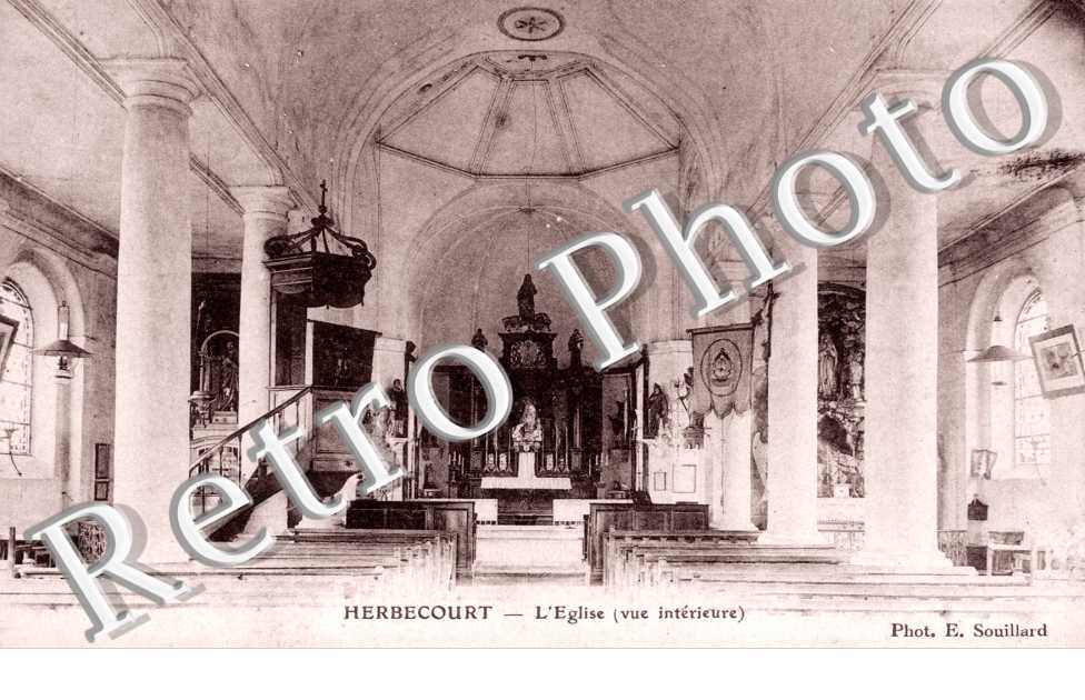 L&#039;église, vue intérieure