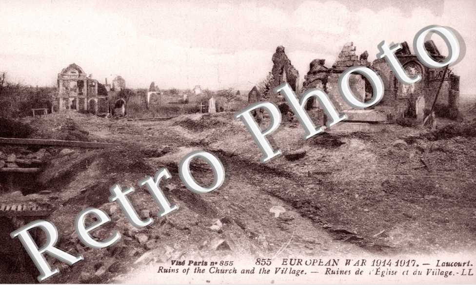 Vestiges de l&#039;Eglise et du Village