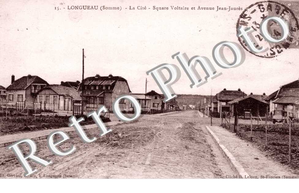 la cite, square Voltaire et avenue Jean Jaures