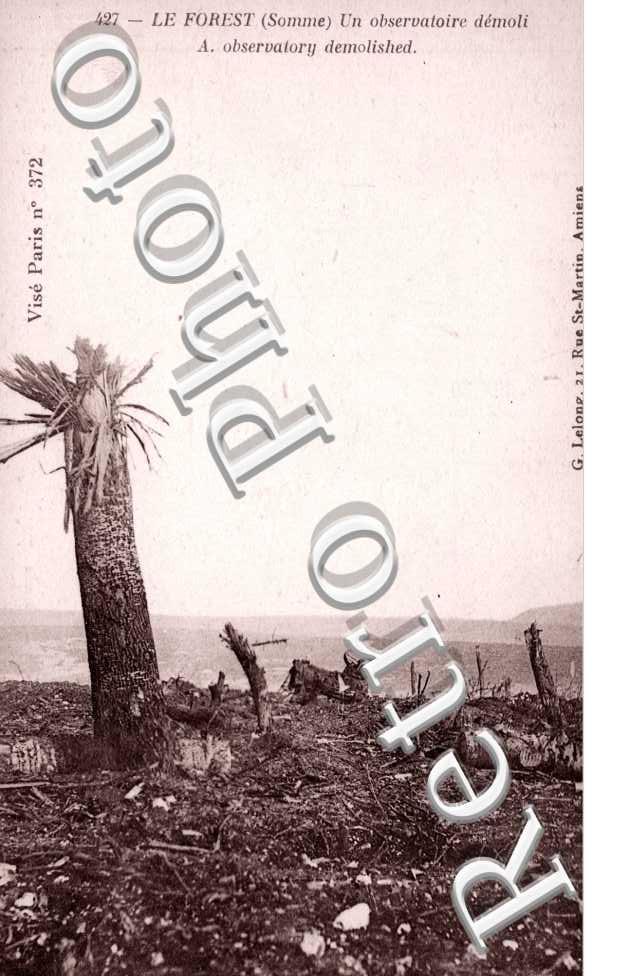 Un Observatoire demoli