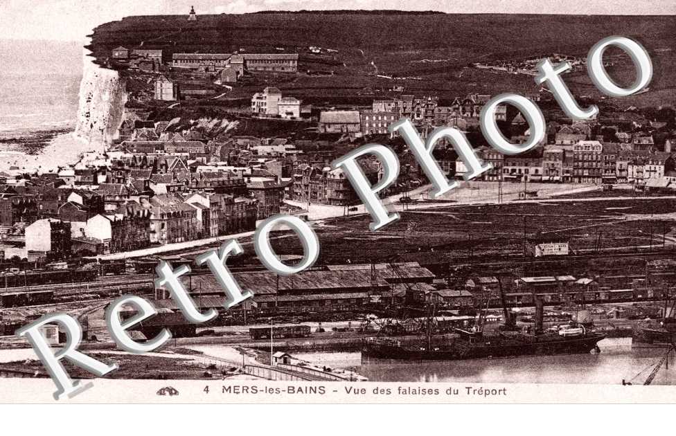 vue des falaises du treport