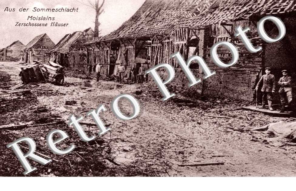Zerschossene Hauser