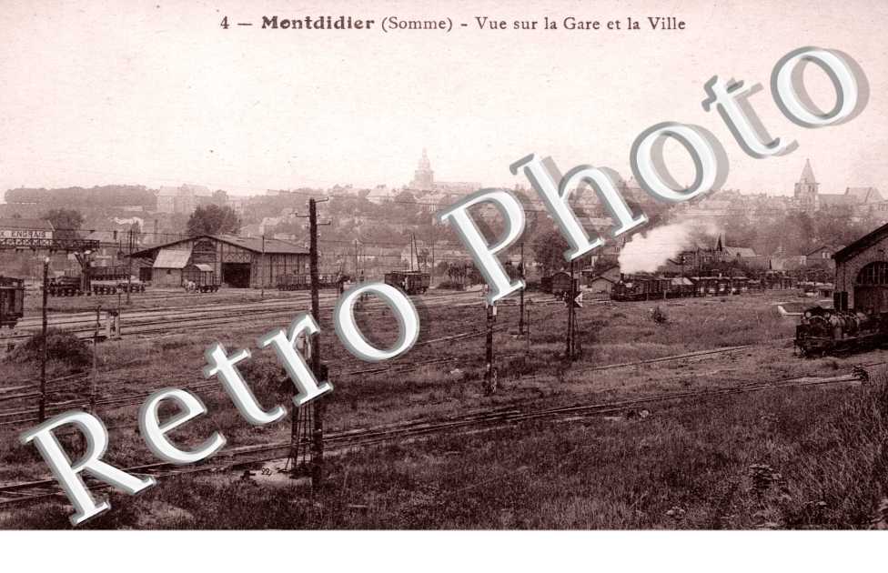 Vue sur la Gare et la Ville