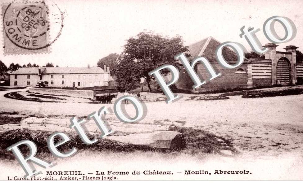 la Ferme du Chateau, le Moulin et l&#039;Abreuvoir